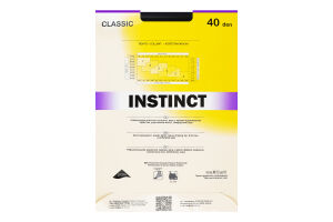 Колготки жіночі Instinct Classic 40den 3 nero
