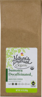 Nature's Promise Organic Ground Coffee Sumatra Decaffeinated