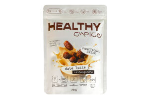 Напій розчинний порошкоподібний Фінікове лате Healthy Choice д/п 200г