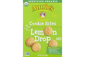 Annie's Homegrown Organic Cookie Bites Lemon Drop