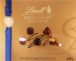 Конфеты ассорти Swiss luxury selection Lindt к/у 410г