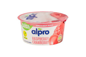 Продукт соевый ферментированный с малиной и клюквой Alpro ст 150г