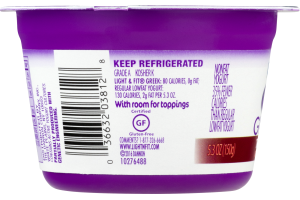 Dannon Light & Fit Greek Nonfat Yogurt Tiramisu