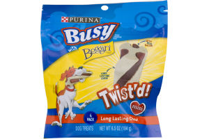 Purina Busy With Beggin Twist'd! Mini Dog Treats Bacon - 4 CT