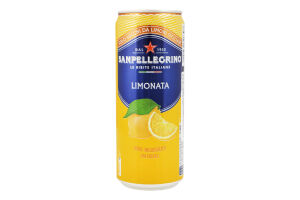 Напій соковий Sanpellegrino Limonata газований з/б