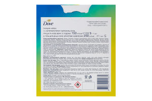 Набір Антиперспірант Груша та алое вера 150мл + Гель для душу Фруктове живлення 250мл Фруктова насолода Dove 2шт
