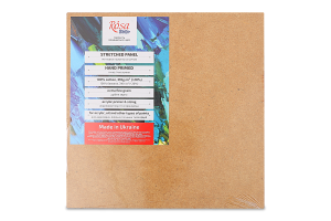 Полотно на картоні бавовна акриловий грунт 20*20см Rosa Studio