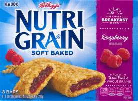 Kellogg's Nutri Grain Soft Baked Bars Raspberry - 8 CT