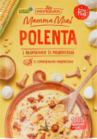 Смесь для приготовления поленты натуральная с лисичками и моцареллой Polenta Mamma Mia Pripravka д/п 170г
