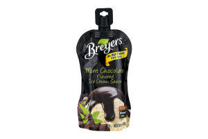 Breyers Flavored Ice Cream Sauce Mint Chocolate