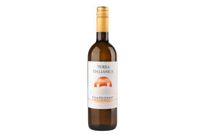 Вино 0.75л 11.5% белое сухое Шардоне Terra Italianica бут