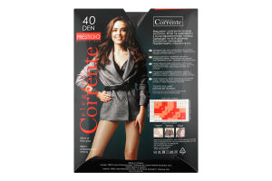 Колготи жіночі Prestigio неро 40ден р.5 Corrente