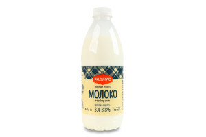 Молоко 3.4-3.8% незбиране пастеризоване РадиМо п/пл 870г