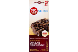 Fiber One Brownies Chocolate Fudge Brownie - 40 CT