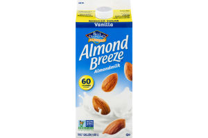 Blue Diamond Almonds Almond Breeze Almondmilk Vanilla Reduced Sugar