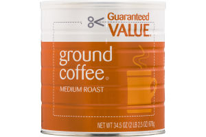 Guaranteed Value Ground Coffee Medium Roast