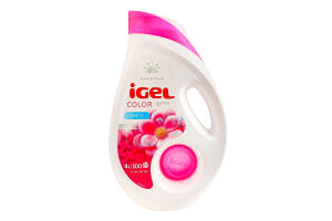 Гель для стирки для цветных тканей Color Igel 4л