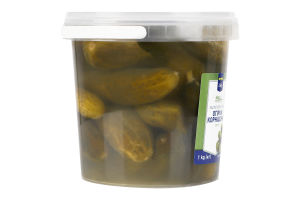 Огірки корнішони солоні Metro Chef відро 1кг