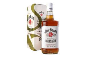 Віскі 1.5л 40% бурбон White Jim Beam пл
