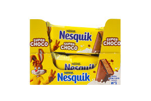 Пирожное бисквитное с какао-молочной начинкой в шоколадной глазури Nesquik м/у 4х28г
