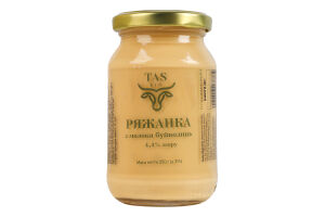 Ряжанка 4.4% з молока буйволиць TASbio с/б 250г