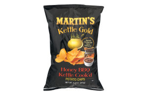 Martin's Kettle Gold Potato Chips Honey BBQ