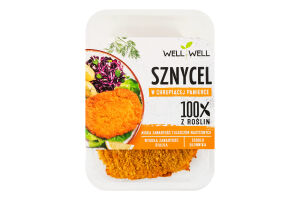 Шніцель Well Well рослинний в панірувалних сухарях