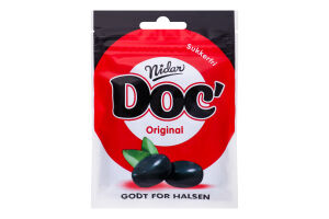 Льодяники Doc' зі смаком локриці та ментолу