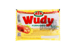 Сосиски из курицы и индейки с сыром Formaggio Wudy в/у 150г