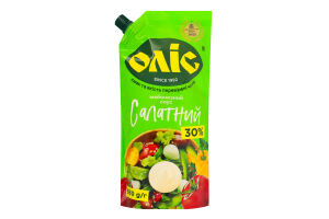Соус майонезный 30% Салатный Оліс д/п 560г