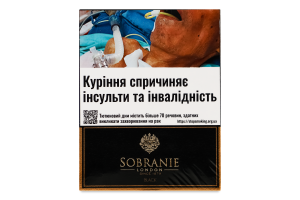 Сигарети з фільтром Sobranie Black 20шт