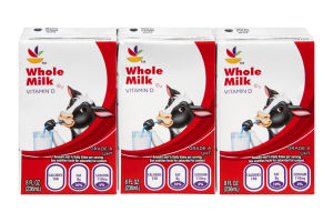 Ahold Whole Milk - 3 CT