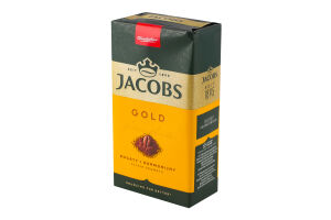 Кофе натуральный жареный молотый Gold Jacobs м/у 250г