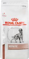 Корм сухой для взрослых собак полнорационный диетический Hepatic Royal Canin м/у 1.5кг