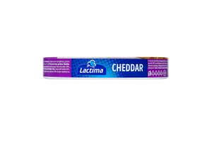 Сир плавлений 40% порційний Cheddar Lactima к/у 8х15г