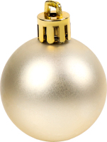 Прикраса ялинкова Куля пластикова 4см асорт 952064