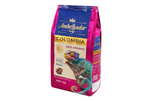Кофе жареный в зернах Colombia Single origins Ambassador м/у 400г