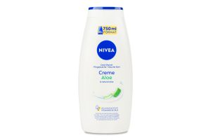 Гель-уход для душа Крем и алоэ Nivea 750мл