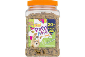 Friskies Party Mix Cat Treats Crunch Salmon, Shrimp & Tuna