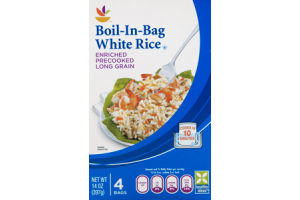 Ahold Boil-In-Bag Enriched Long Grain White Rice - 4 CT