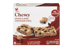 Ahold Chewy Granola Bars Chocolate Chip - 8 CT