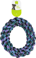 Іграшка для собак Кільце плетене 20х4,5см