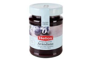 Джем з чорниці без цукру Helios с/б 280г