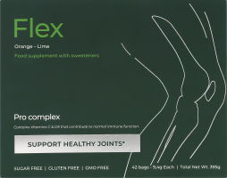 Добавка диетическая с подсластителями Апельсин-лайм Pro complex Flex Progress Nutrition к/у 42x9.4г