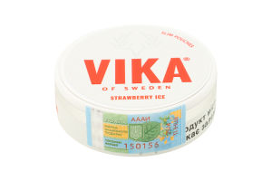 Порції нікотиновмісні Vika Slim Strawberry Ice 20*0,65г