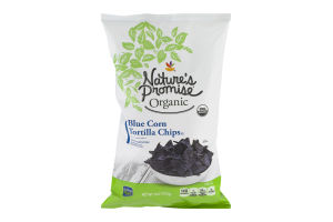 Nature's Promise Organic Blue Corn Tortilla Chips