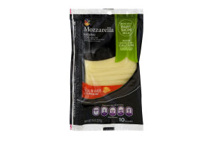 Ahold Cheese Slices Mozzarella - 10 CT