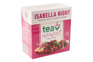 Чай из суданской розы Isabella Night Tea Moments к/у 20х1.6г