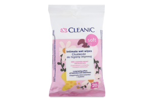 Салфетки влажные Cleanic Soft для интимной гигиены