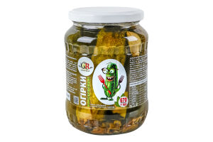 Огурцы консервированные Grand Ragu с/б 670г